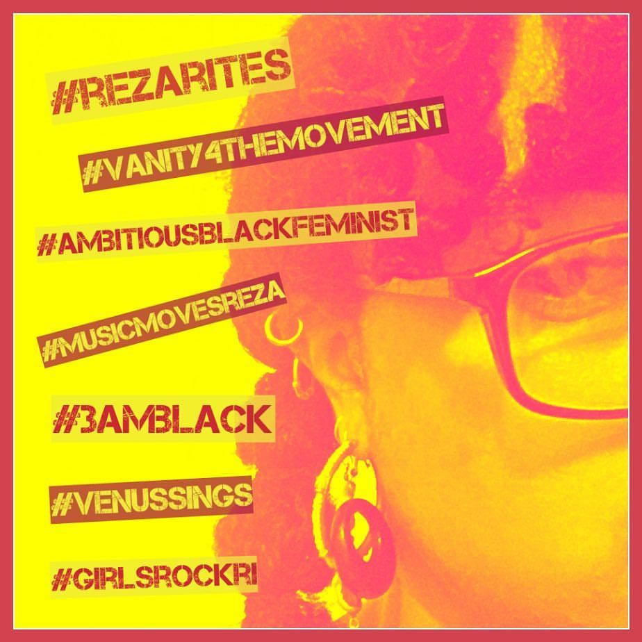 Hair for the #girlsrockri #girlsrockcamp showcase inspired by @beyonce and lil black girls around the world. #issalook #blackgirlmagic #rezarites #3amblack #venussings #vanity4themovement #musicmovesreza #blackgirlsrock #naturalhair...