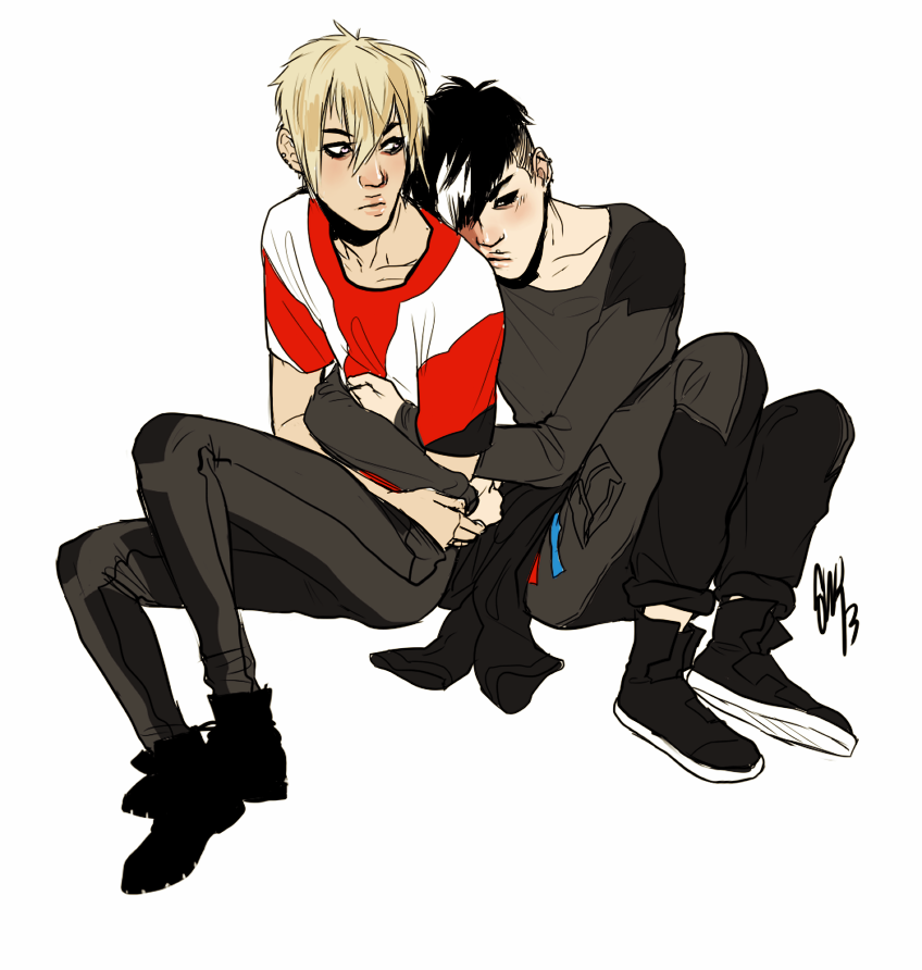 bbbreakfast:  lumi-k:  Space bois, nero is manda’s baby  OTP