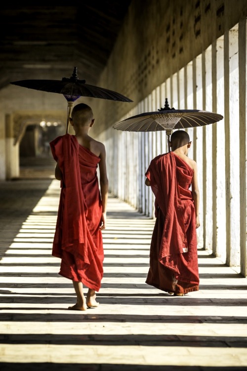 makxveli: Novice monks by: ( Oscar Tarneberg )