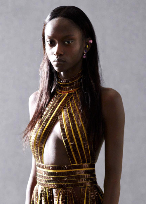  Eboni Riley for Givenchy Spring 2014 photographed adult photos