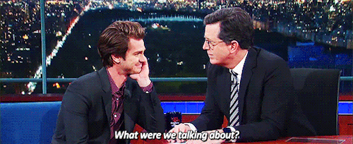 holyromanhomo:  teapotsubtext: beeishappy: LSSC | 2017.01.10 | Stephen Knows Andrew Garfield Is A Gentle Lover  Gay love is gonna save 2017   2017 is off to a fantastic start