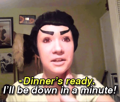 penguinsonparade:andrewbelami:I was filming a make-up tutorial when the worst thing that could happe