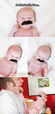 srsfunny:  Manly Pacifier 