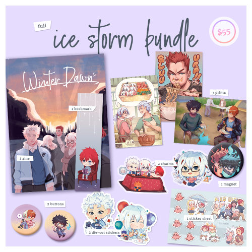 todofamzine:todofamzine:Pre-orders for A Winter Dawn Zine have been extended to November 9th! In hon