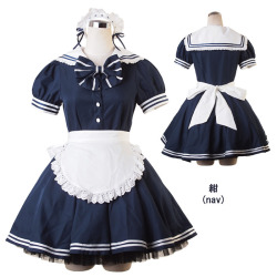 kawaiiwigs:  New maid costume from bodyline!