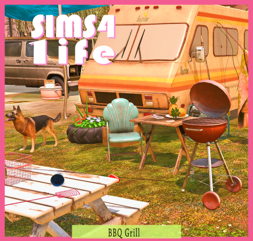 sims41ife:BBQ Grill functionalDownload Patreon exclusive :)