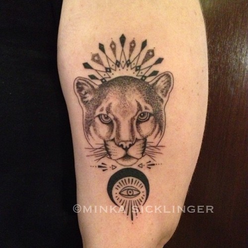 Minka Sicklinger | Mountain lion number two buddy tattoo… Thank you...