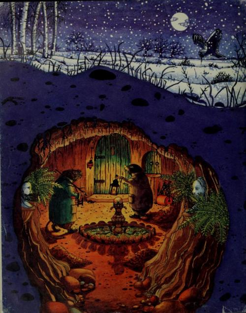 Mole’s Christmas, or, Home Sweet Home (from The Wind in the Willows by Kenneth Grahame. (1984)