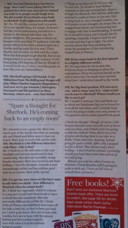 tookmyskull: thetimemoves: tookmyskull: tpejfkgvaema: sherlock in the christmas/new year issue of ra