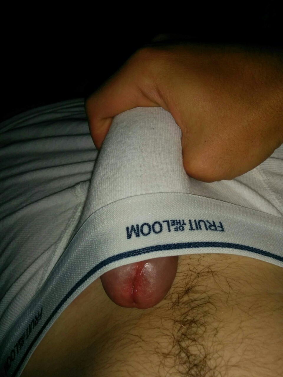 So hard for mistress! Even has precum already dripping!  -Little man