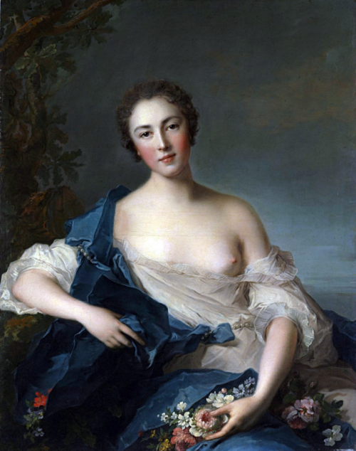 Jean-Marc Nattier (1685-1766):Portrait of Pauline Félicité de Mailly-Nesle (1712-1741), Marquise de 