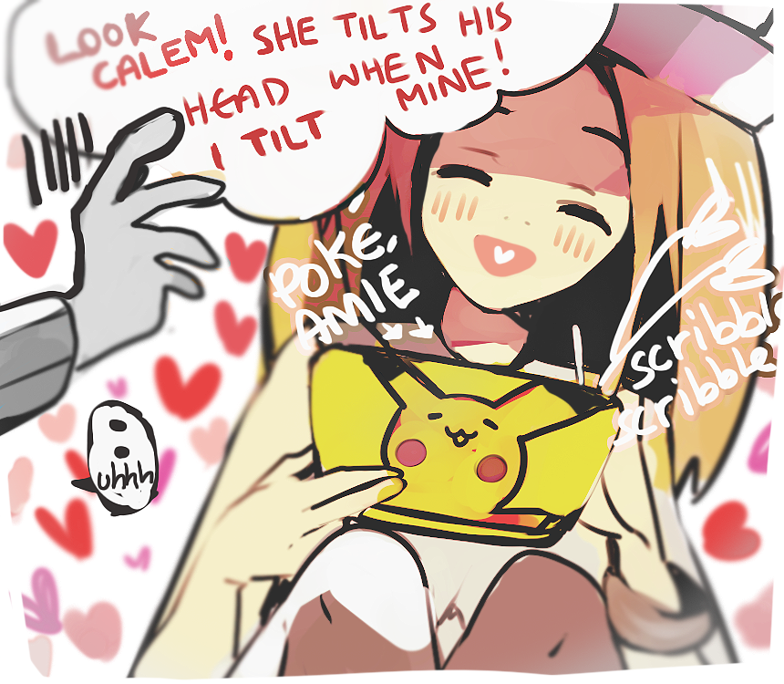 yuu-lin:  i have so many comic ideas for XY ahahh 