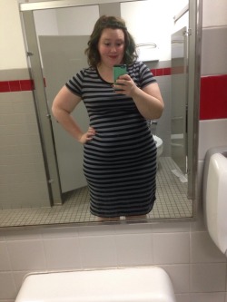 jackiebubbles:  Felt so cute today~ Got this dress at target yesterday and it’s actually a maternity dress but idgaf lmao. It’s so comfy and fits perfectly and I can see myself wearing it a lot