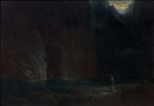 scribe4haxan:Acheron (1902 / Oil on canvas) - Reinhold Kukla