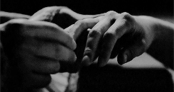 typicaldamon:He doesn’t tell me that he loves me;                                  He shows me