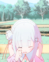 gokukoku:  emilia (re:zero ep.6) 