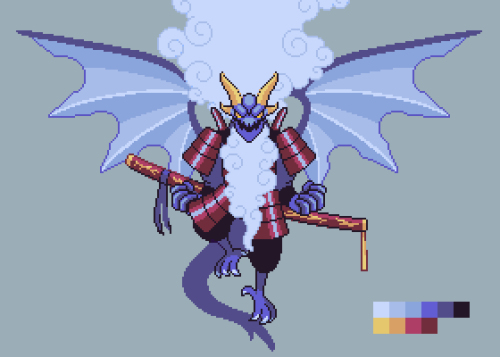 A Challenge By @illufinch. I Don't Know What I Am Doing, But This Is Supposed To Be Cloud Dragon.