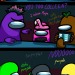 batsghoulsandghosties:I drew a comic of the funniest thing that’s ever happened to me while playing among us. It was me, five of my friends, two randos (yellow and black) and this guy Pupu. He did not speak much English, called an emergency meeting