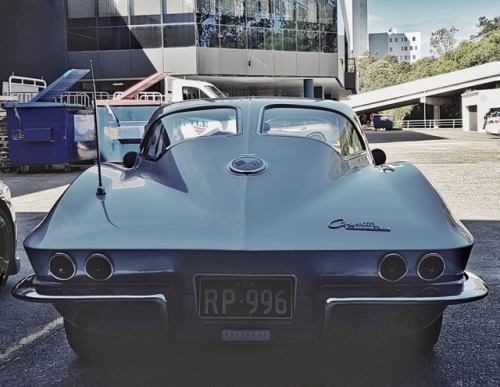 63 C2 Corvette at work