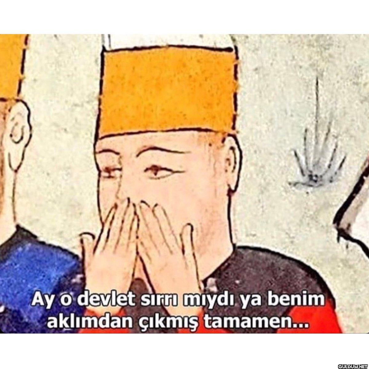 Ay o devlet sırrı mıydı ya...