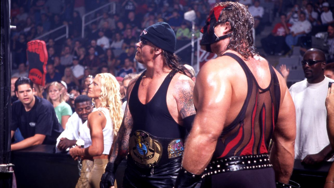 wrestlingmgc:  WCW Tag Team Champions The Brothers of Destruction  The WCW tag titles