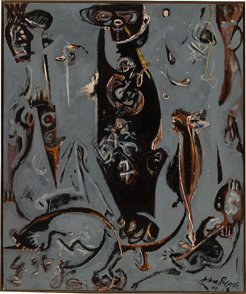 artist-pollock: Totem Lesson 2, 1945, Jackson PollockMedium: oil,canvas