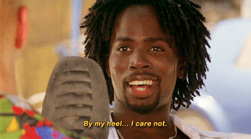 artenled:e-ripley:Harold PerrineauasMercutio in Romeo + Juliet (1996) he’s honestly the reason