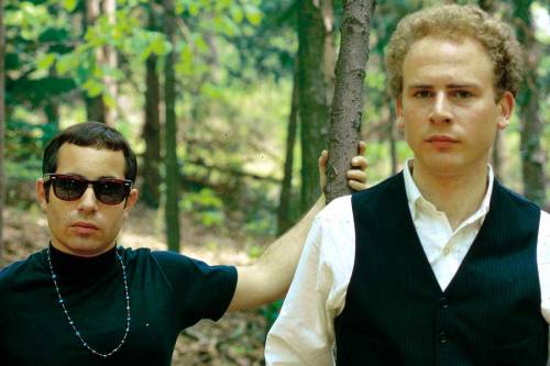 soundsof71: Paul Simon and Arthur Garfunkel, babes in the woods via nme