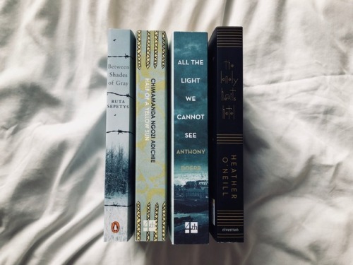 staticsoundblog: Went on a little getaway with my best friend recently and of course I bought books 