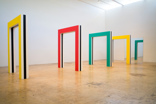 Daniel Buren at Bortolami Phase II