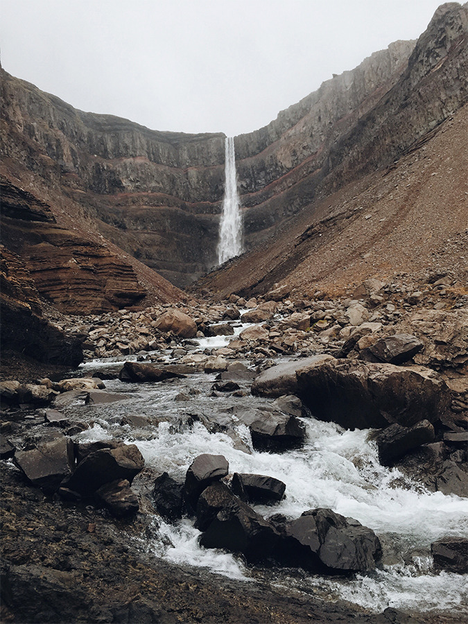 johnbozinov:  Hengifoss, Iceland 2014 