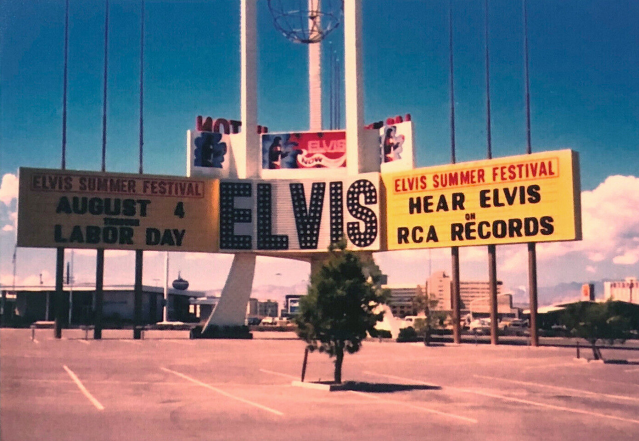 Sophie efterspørgsel bue Vintage Las Vegas — Las Vegas Hilton, 1972 – Elvis Summer Festival ran...