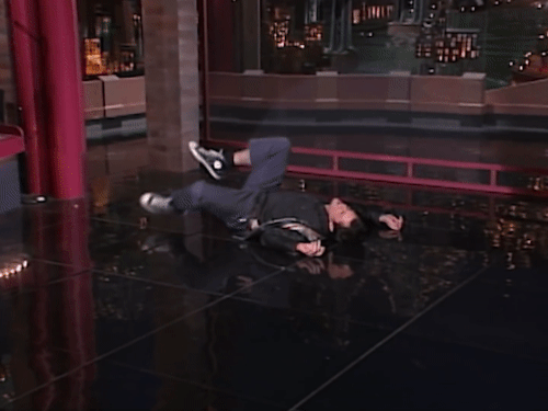 Johnny Knoxville On The David Letterman Show, 2001
