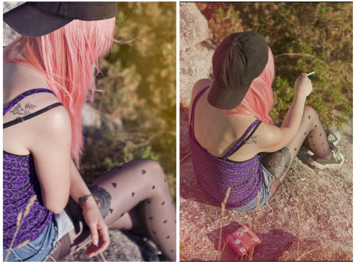 marmaladegirl90:  Throwback thursday (by Marmalade)#pinkhair