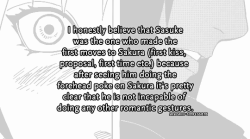 Sasusaku-Confessions:  “I Honestly Believe That Sasuke Was The One Who Made The