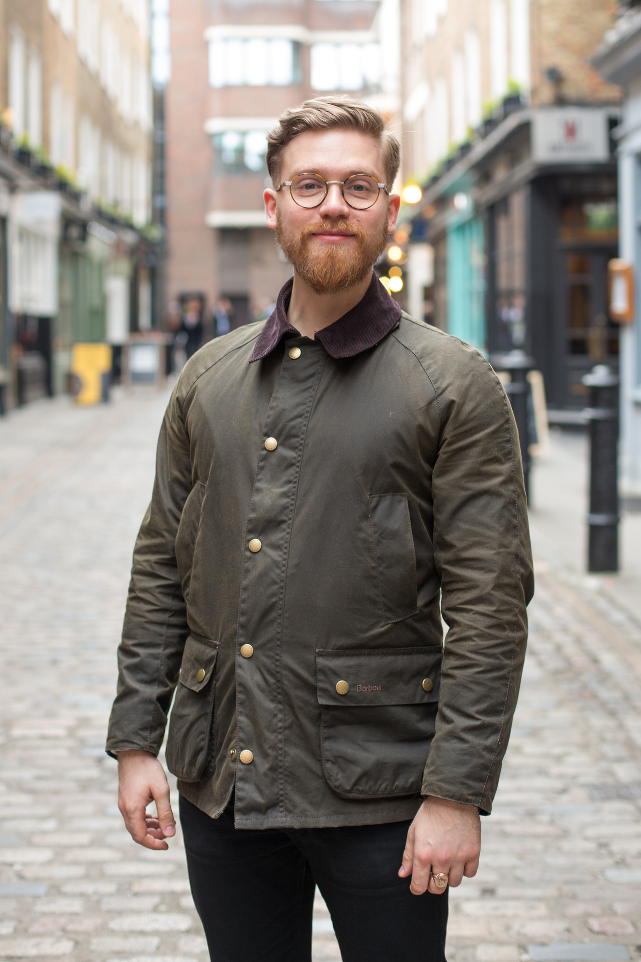 Barbour People — 'I love my Barbour Ashby Wax Jacket for the fit,...