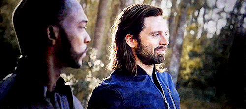 captain-flint: Maybe it’s the heightened stakes, but whatever it is.. Me and Bucky make a good team. Working together, watching each other’s back…  for heartoferebor  