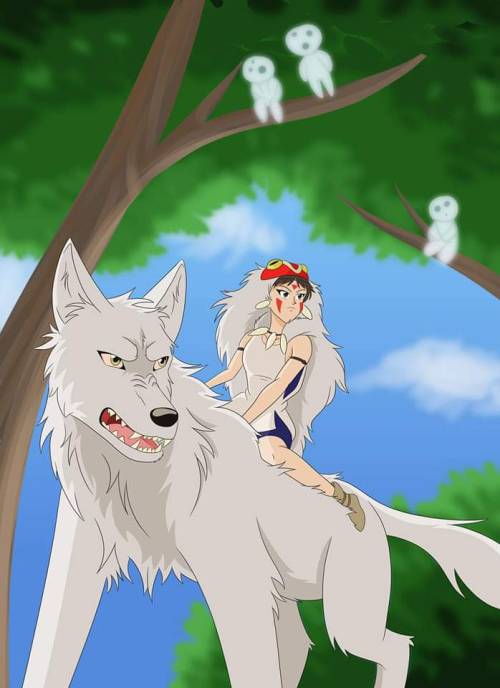 San From Princess Mononoke Is Just A Badass!