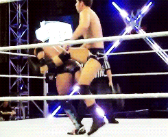 fyeahambrose: Throwback Thursday: Dean Ambrose vs Seth Rollins-Wrestlemania Axxess