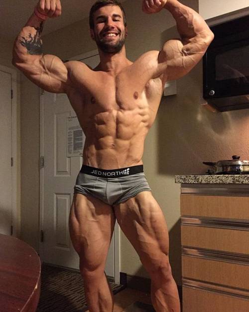 musclecomposition:  Bodybuilder and wrestler, Jake Burton