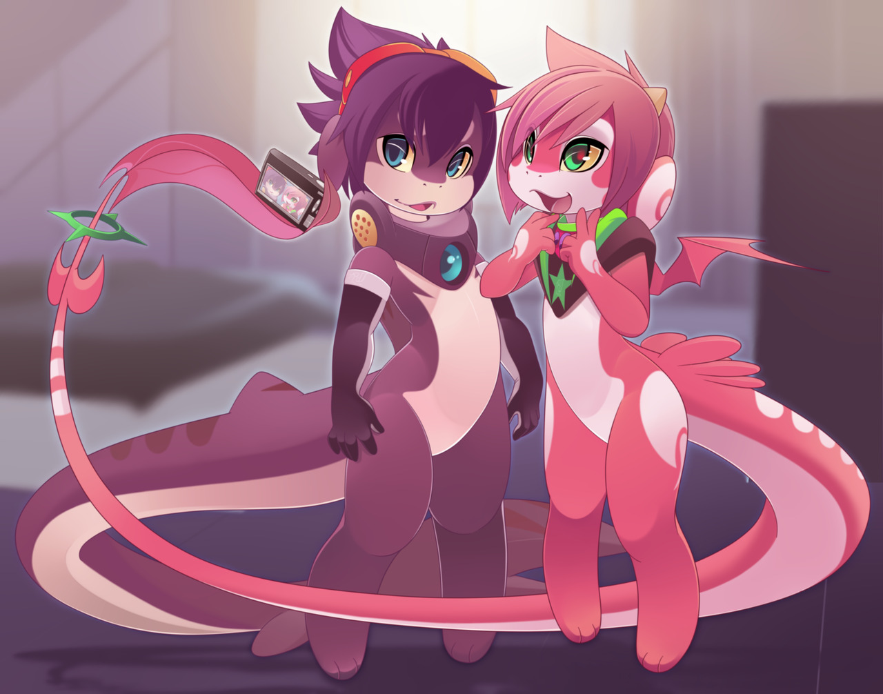 rudragon:MAKO b-day 4 http://www.furaffinity.net/view/18995837/Cuuuuute &lt;3