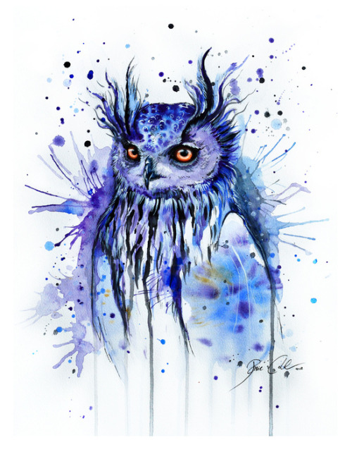 bestof-society6: ART PRINTS BY PEEGEEARTS -In heaven-  -Wild Soul-  “Spirits of the 