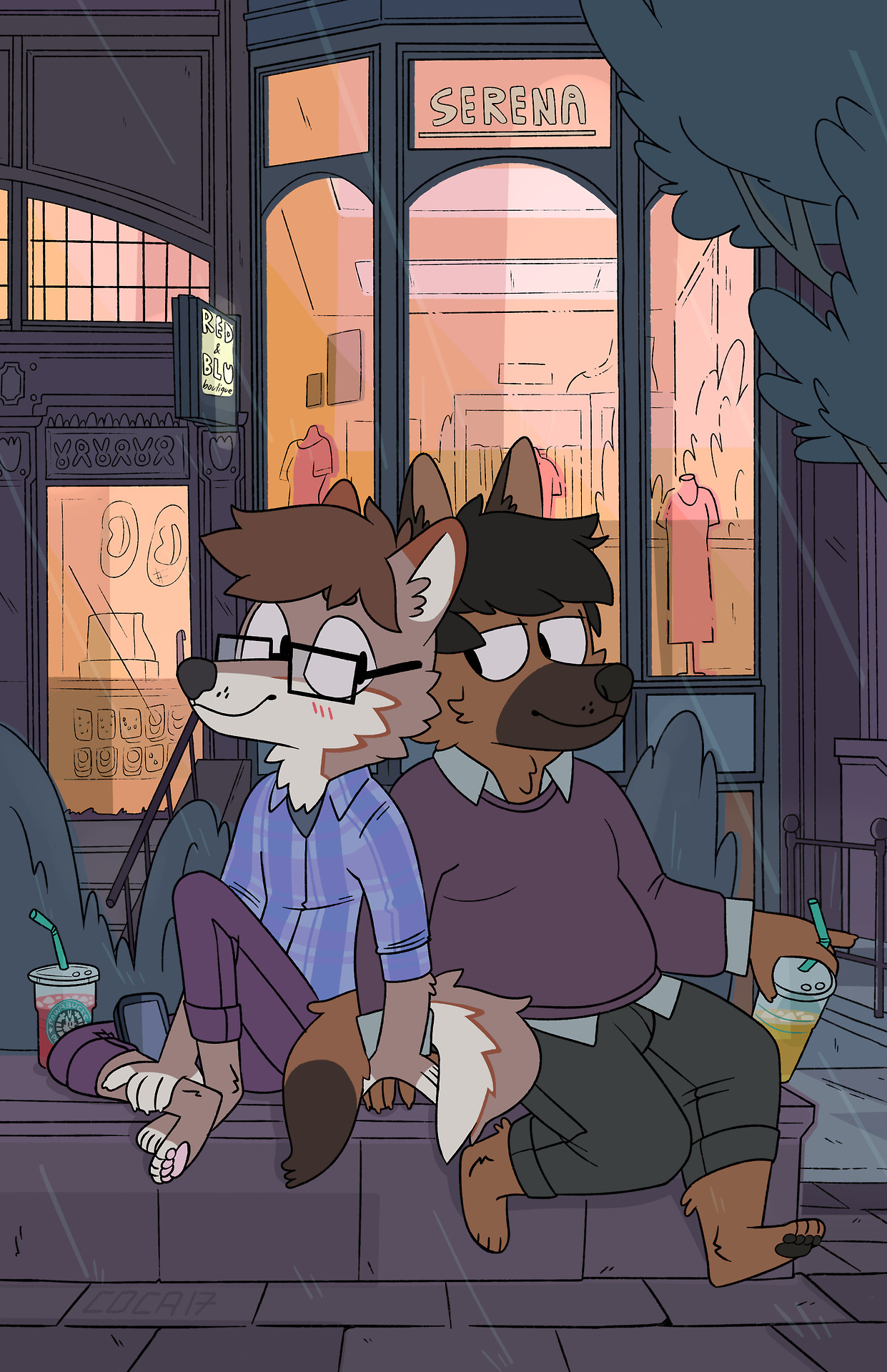 cocadope:  [Sometimes the best things are just a smidge bit dreary] @MillennialShep