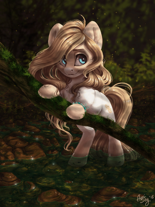 ami-shy:  River in the forest  
