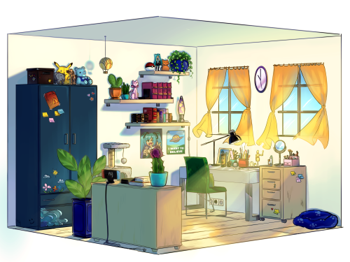 some more room design practice!appologies if posts are scarce, I always forget to post stuff on here