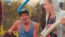 janoskianscrocs:  beau is the cutest thing when he laughs like that 