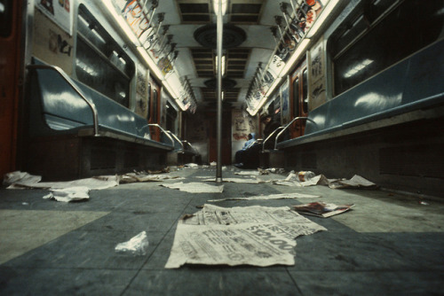 wandrlust:  New York Subway, 1981 — Christopher Morris