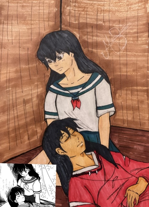Redrawing Inuyasha Panels Until I Escape My Art Block