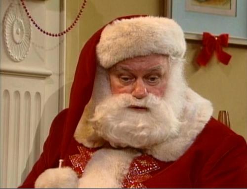 Elmo Saves Christmas (1996) - Charles Durning as Santa ClausThe beard looks way too fake here, but i