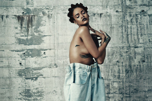 perfect-black-beauty:  Rihanna.i-D Magazine (March 2015).